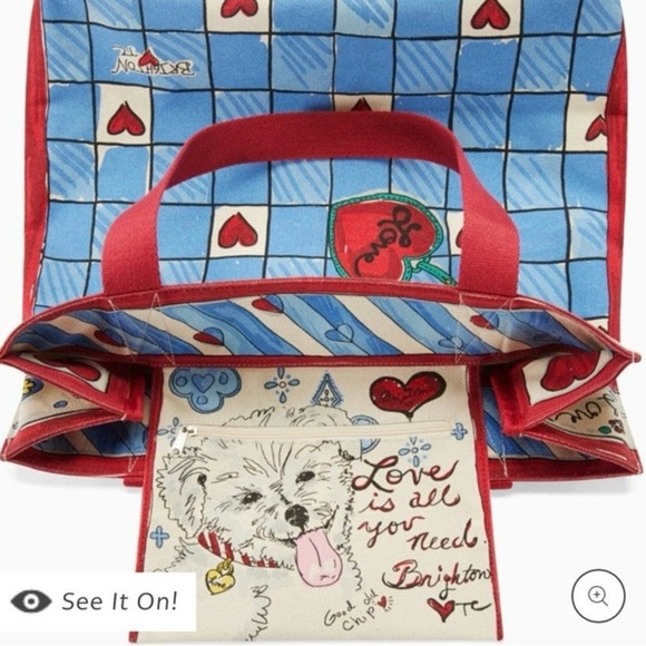 Brighton Love Sparkle Tote - NWT - Picture 8 of 10
